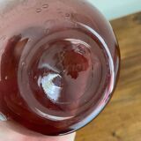 BIOT bubbled blown glass soliflore
