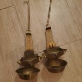 2 lampes à huile chaleil, calelh, caleil