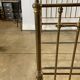Vintage gold metal bed frame