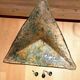 Triangular Murano light fixture (ceiling light or wall light) 1970s Height 48 cm