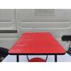Table vintage fer et bois