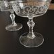6 Art deco champagne glass France