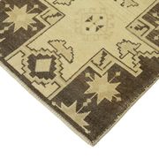 1950s hand-knotted turkish beige rug 135 cm x 236 cm