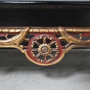 Grande Table Basse Impériale avec plateau de verre, Chine – XXe