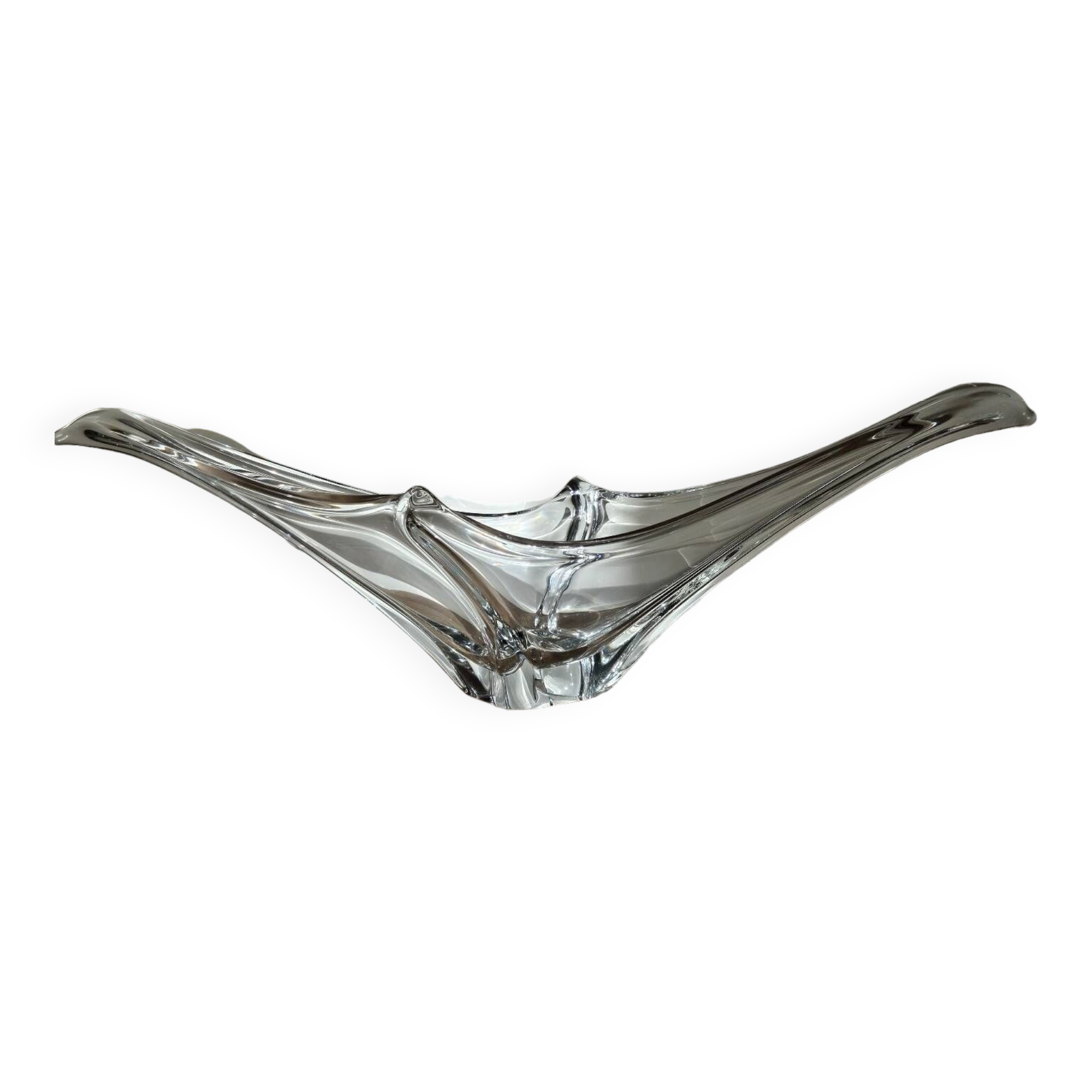 Daum crystal cup or pocket