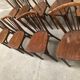 Lot de 9 chaises bistrot