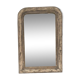 Louis Philippe mirror in wood and patinated stucco 19th century