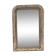 Louis Philippe mirror in wood and patinated stucco 19th century