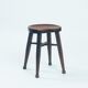 Set of 2 Antique Oak Stools by Gaskell and Chambers, UK, 1890s