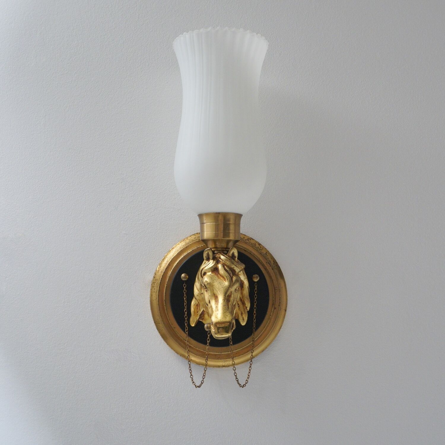 Appliques vintage en laiton