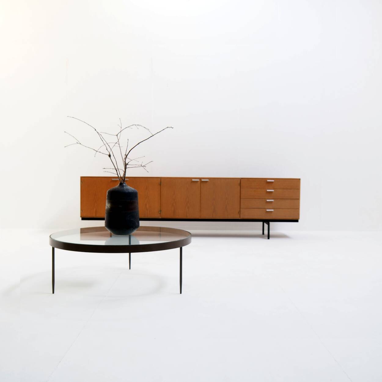 Sideboard Designed by Cees Braakman for Pastoe, Oak Version