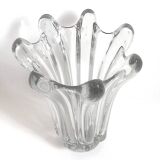 Crystal vase from the 60s Height 27 cm
