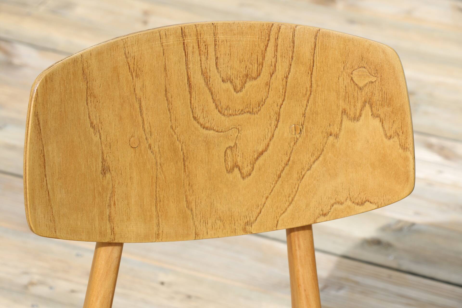 2 chaises reconstruction 1950 style Landault