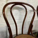 Pair of bistro chairs J&J Kohn early twentieth century