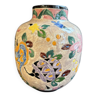 Vase en faïence – Vallauris – Alain Maunier (1936 -)