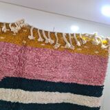 Handmade natural Berber rug 2.5x1.5 m