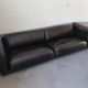 Cini Boeri - Gradual Lounge Sofa Black Leather Knoll/Gavina