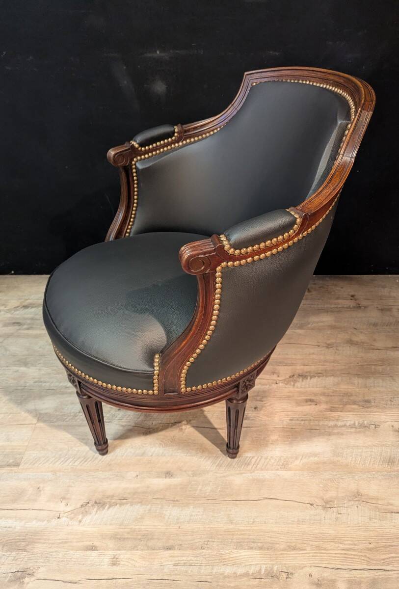 Louis XVI swivel armchair