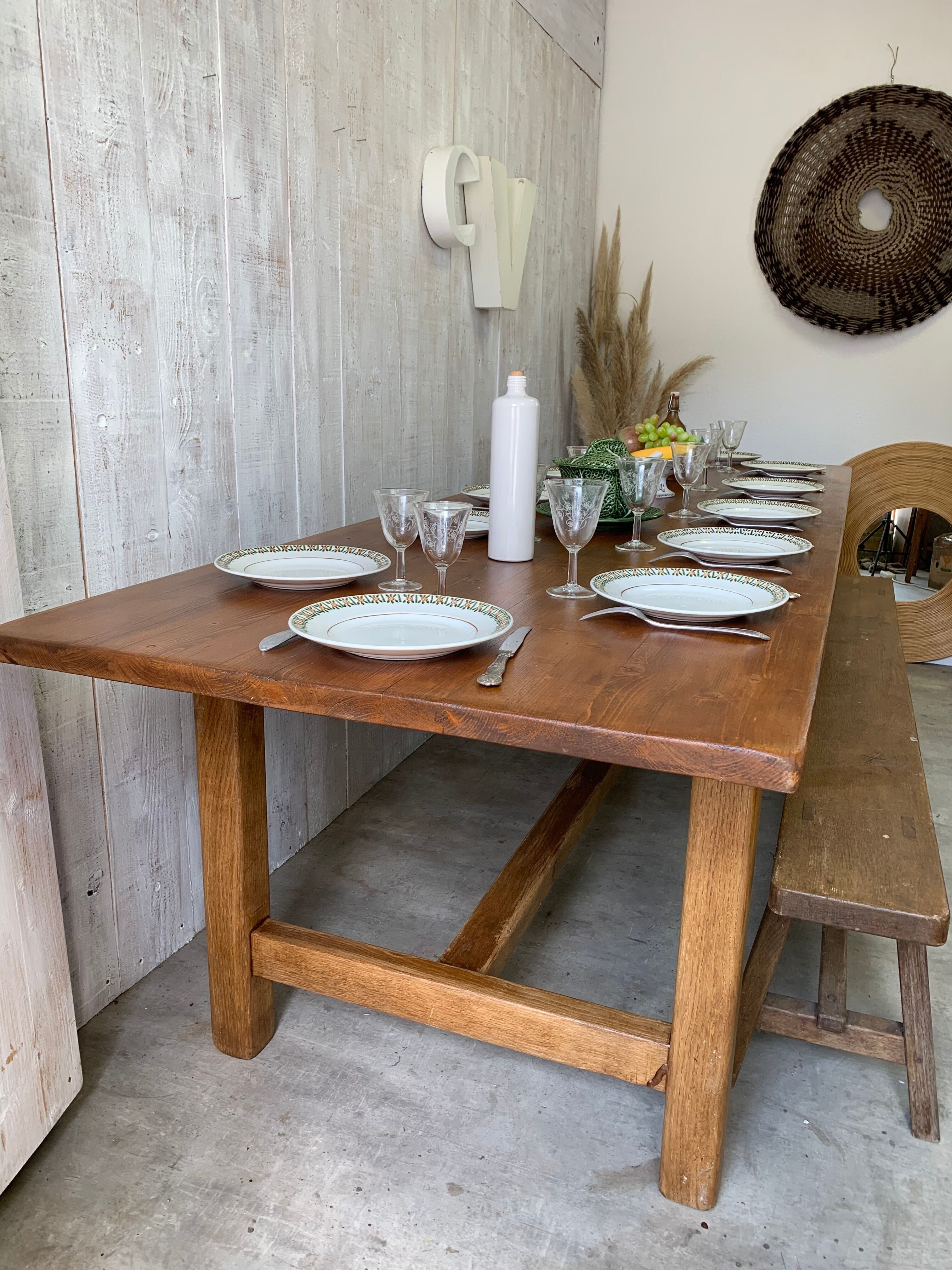 Farmhouse table 270x85cm