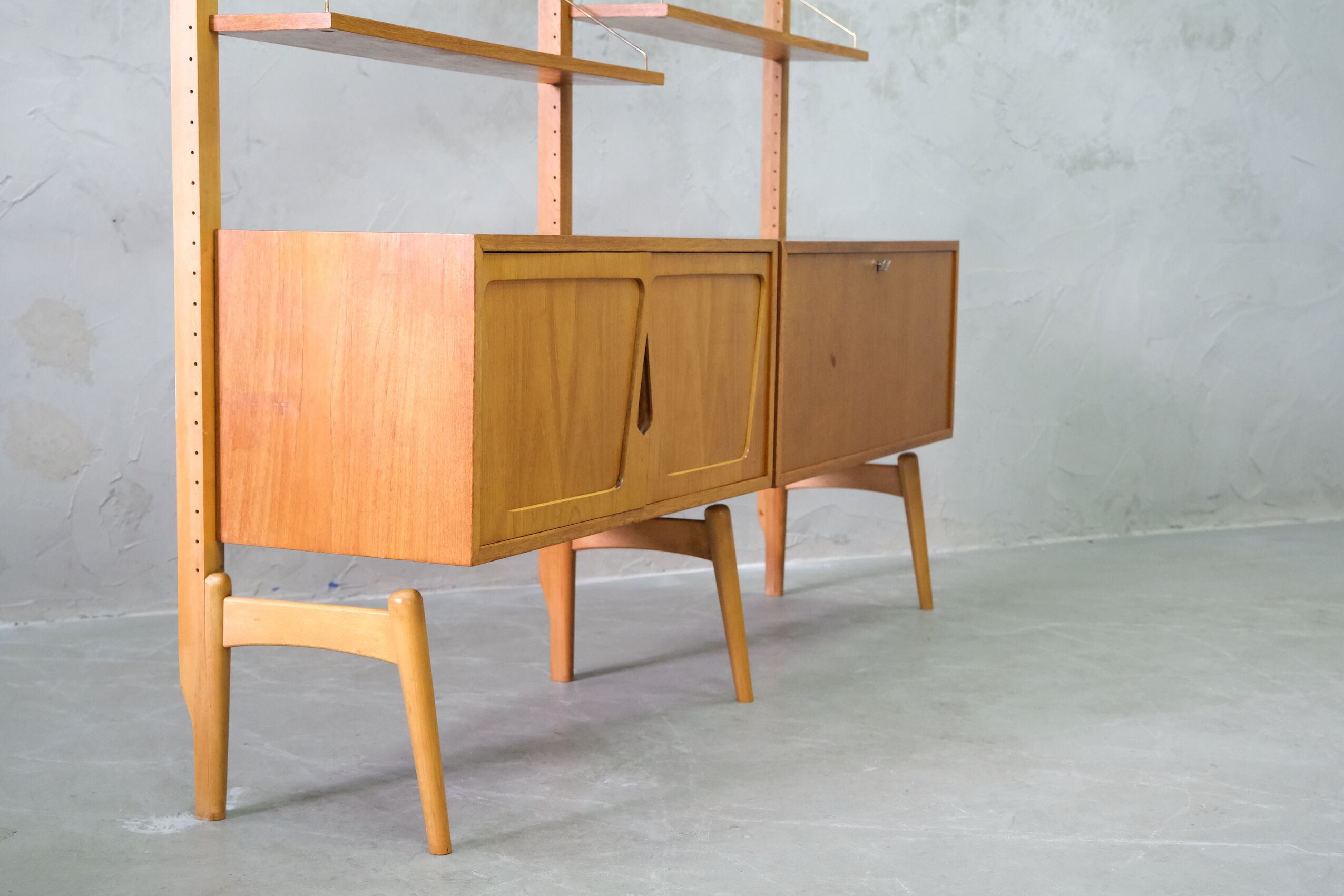 Free standing shelf by Kjell Riise for Rival Brødrene Jåtog, Norway 1960