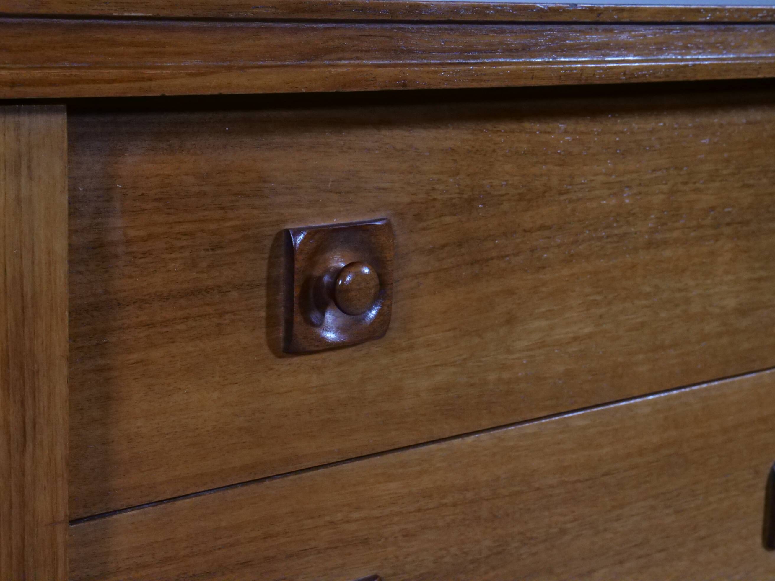 Walnut Sideboard, Mid-Century, 1960s, by Reckord