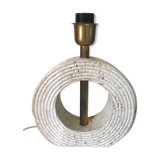 Vintage travertine lamp