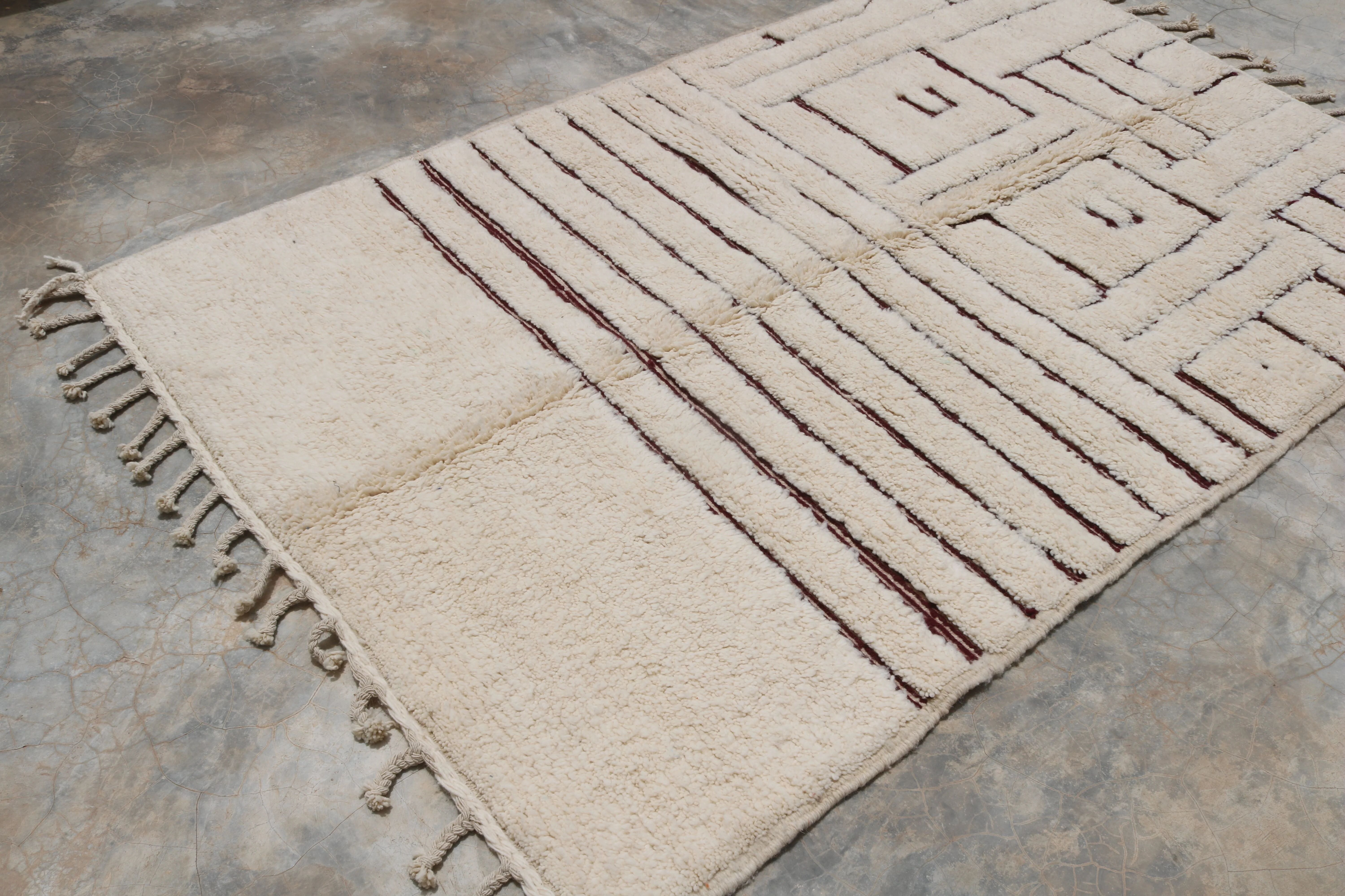 Tapis Beni Ouarain, 240 x 150 cm - AZ858