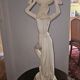Title: Dancer Statue with Veil – A. Giannelli 1982 – Alabaster  
Description