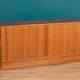 Retro Danish Modern Poul Hundevad (HU) Teak Danish Tambour Door Sideboard