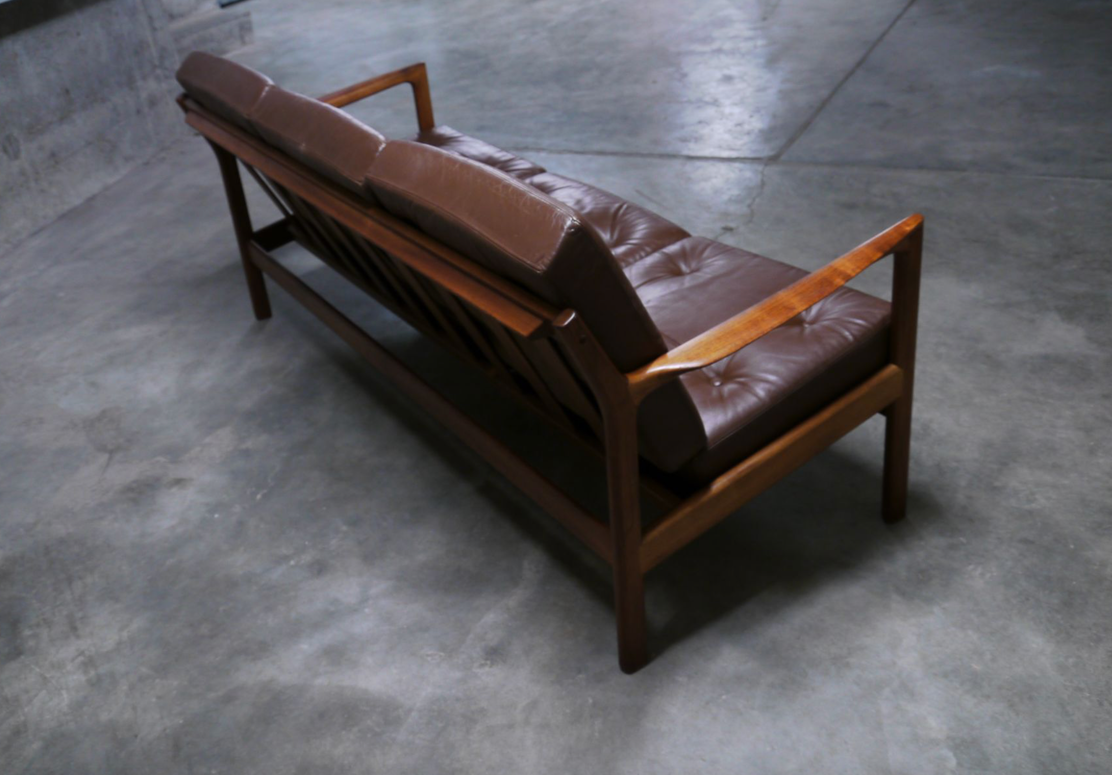 Mid-Century Swedish Rosewood 3-Seater Sofa by Karl Erik Ekselius for JOC Vetlanda, 1960s