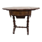 Napoleonic era mahogany and veneer work table, 19th century