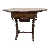 Napoleonic era mahogany and veneer work table, 19th century