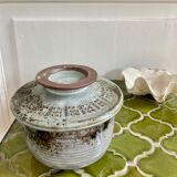 Sandstone pot signed water butter maker 70s
