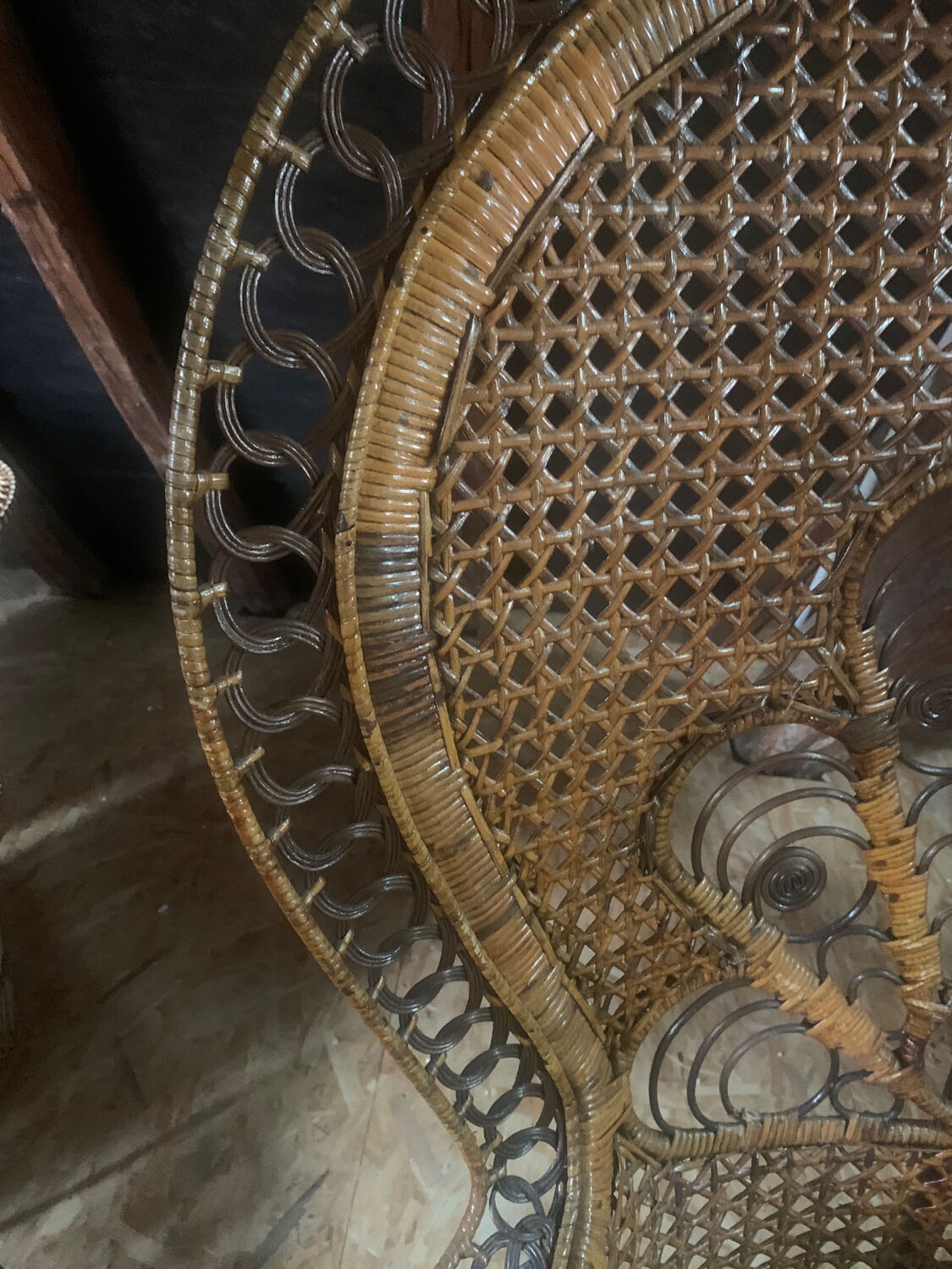 Fauteuil Emmanuelle Peacock
