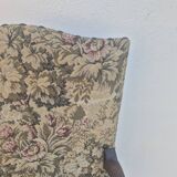 Louis XIII style armchair in walnut