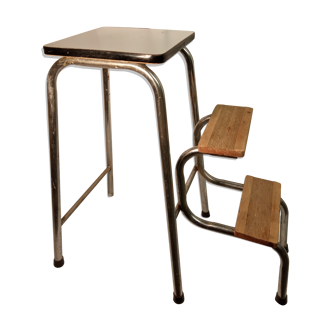 Escabeau marche-pied en formica