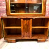 Renovated art deco display cabinet - credenz, 1930s