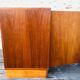 Low teak storage cabinet 60s