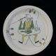 Set of 6 vintage Royal Sphinx Maastricht plates – Folk decor
