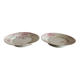 Set of two Terre de fer compote bowls, Althea model