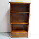 Vintage oak open bookcase