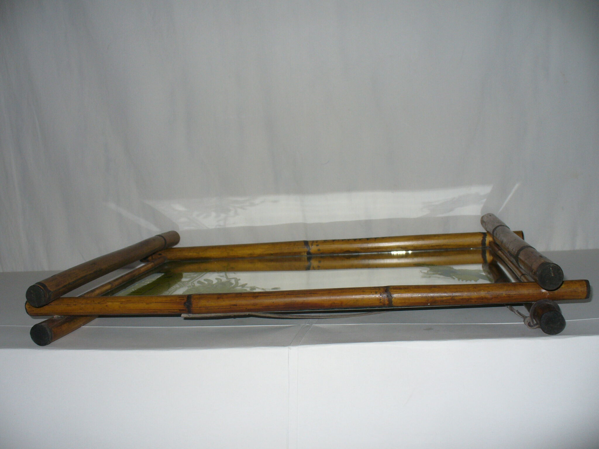 Bamboo mirror from the 40s - 50s