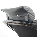 Leather Armchair by Åke Fribytter for Nelo Möbel, Sweden, 1970s