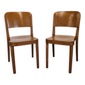 Pair of Bauhaus chairs by Ernst Haefeli for Horgen Glarus, Switzerland 1926