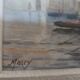 Tableau marine vers 1940 par Claude Marcy