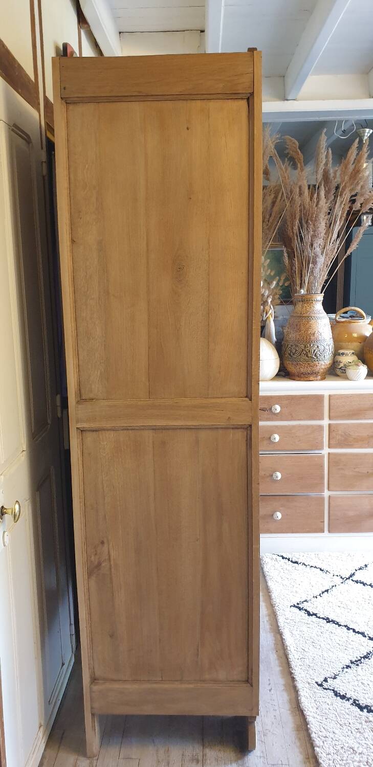 Parisian solid oak wardrobe