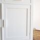 Old white parisian buffet