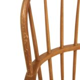 Scandinavian "Pinnstol" armchair in beech, Sweden, 1960