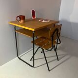 Children's desk from the 50s Jacques Hitier style