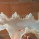 Suspension en opaline